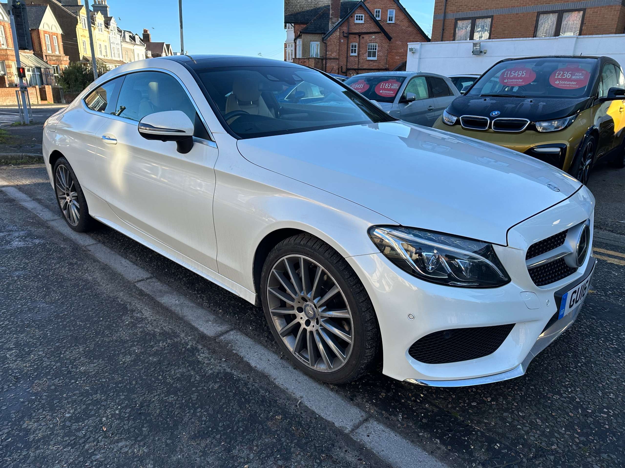 A 2016 MERCEDES-BENZ C CLASS 2.1 C250d AMG Line (Premium Plus) G-Tronic+ Euro 6 (s/s) 2dr Only 42000 Miles High Spec A 2016 MERCEDES-BENZ C CLASS 2.1 C250d AMG Line (Premium Plus) G-Tronic+ Euro 6 (s/s) 2dr Only 42000 Miles High Spec
