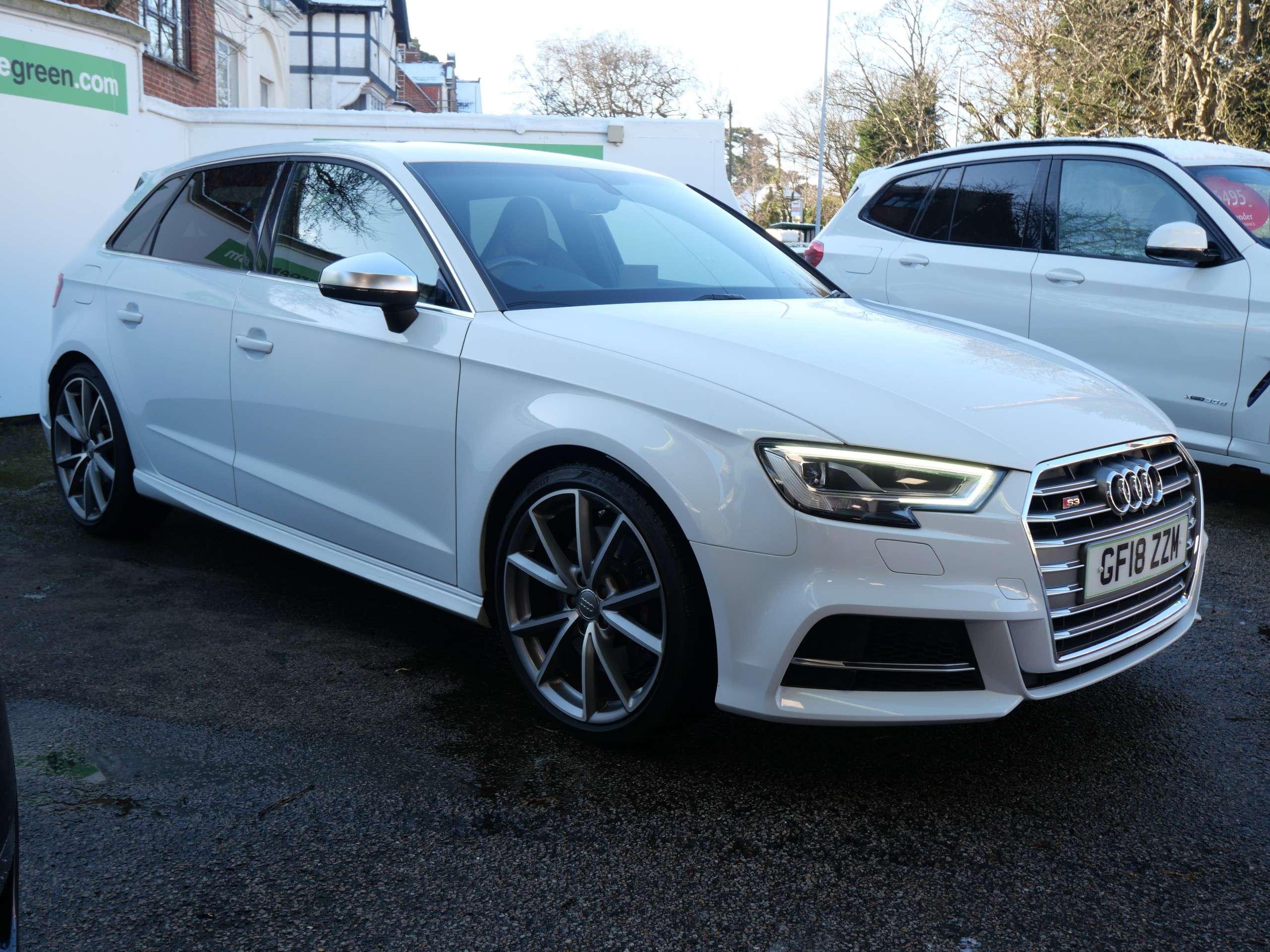 A 2018 AUDI S3 2.0 TFSI Sportback S Tronic quattro Euro 6 (s/s) (310 ps) 5dr Only 14000 Miles A 2018 AUDI S3 2.0 TFSI Sportback S Tronic quattro Euro 6 (s/s) (310 ps) 5dr Only 14000 Miles