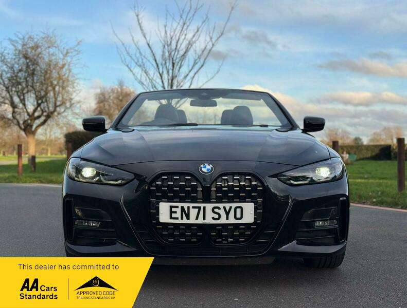 A 2022 BMW 4 SERIES 2.0 420i M Sport Convertible 2dr Petrol Auto Euro 6 (s/s) (184 ps) A 2022 BMW 4 SERIES 2.0 420i M Sport Convertible 2dr Petrol Auto Euro 6 (s/s) (184 ps)