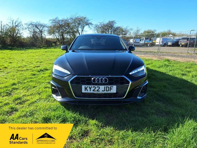 A 2022 AUDI A5 2.0 TFSI 40 S line Sportback 5dr Petrol S Tronic Euro 6 (s/s) (204 ps) A 2022 AUDI A5 2.0 TFSI 40 S line Sportback 5dr Petrol S Tronic Euro 6 (s/s) (204 ps)