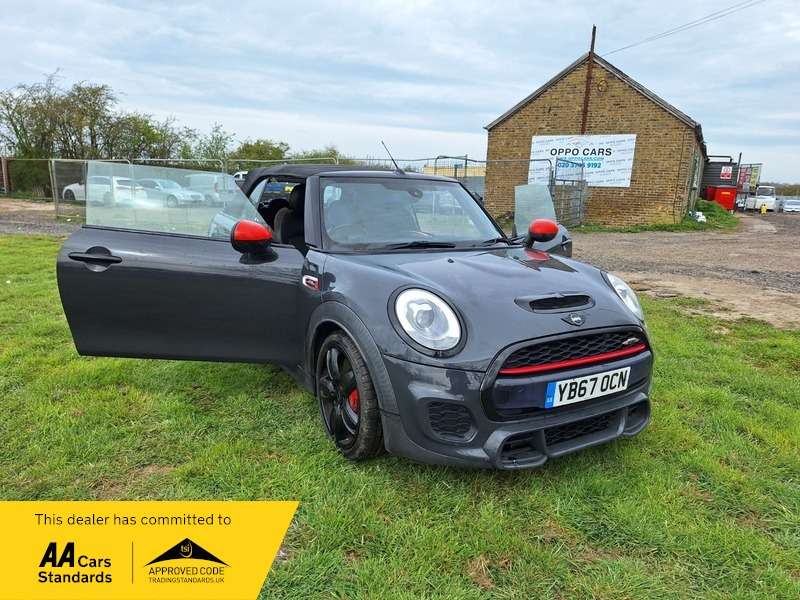 A 2018 MINI CONVERTIBLE 2.0 John Cooper Works Convertible 2dr Petrol Auto Euro 6 (s/s) (231 ps) A 2018 MINI CONVERTIBLE 2.0 John Cooper Works Convertible 2dr Petrol Auto Euro 6 (s/s) (231 ps)