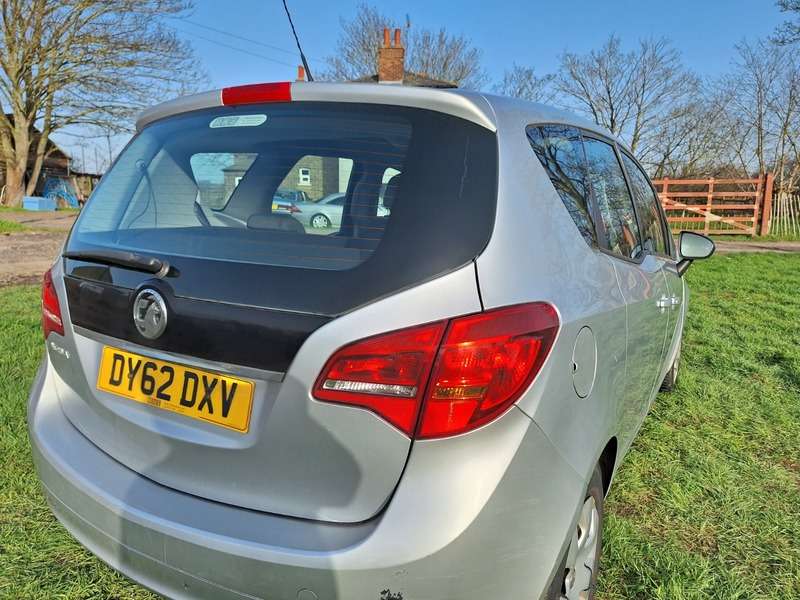 2012 VAUXHALL MERIVA 2012 VAUXHALL MERIVA