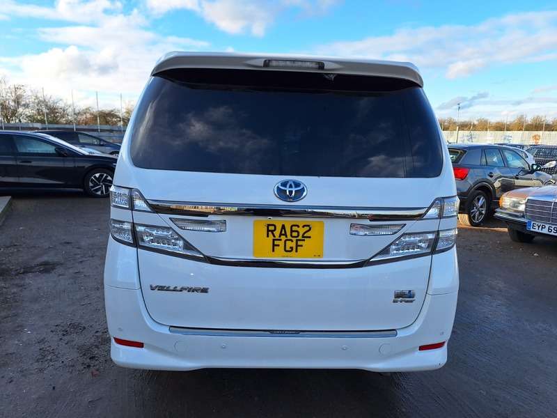 2013 TOYOTA VELLFIRE 2013 TOYOTA VELLFIRE