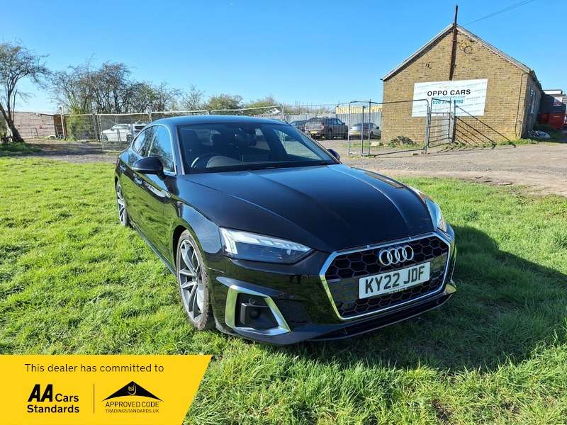 A 2022 AUDI A5 2.0 TFSI 40 S line Sportback 5dr Petrol S Tronic Euro 6 (s/s) (204 ps) A 2022 AUDI A5 2.0 TFSI 40 S line Sportback 5dr Petrol S Tronic Euro 6 (s/s) (204 ps)