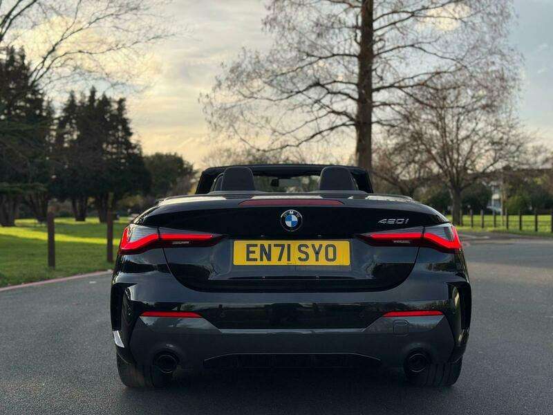 A 2022 BMW 4 SERIES 2.0 420i M Sport Convertible 2dr Petrol Auto Euro 6 (s/s) (184 ps) A 2022 BMW 4 SERIES 2.0 420i M Sport Convertible 2dr Petrol Auto Euro 6 (s/s) (184 ps)