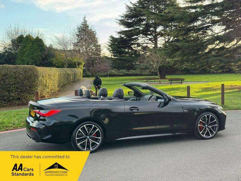 A 2022 BMW 4 SERIES 2.0 420i M Sport Convertible 2dr Petrol Auto Euro 6 (s/s) (184 ps) A 2022 BMW 4 SERIES 2.0 420i M Sport Convertible 2dr Petrol Auto Euro 6 (s/s) (184 ps)