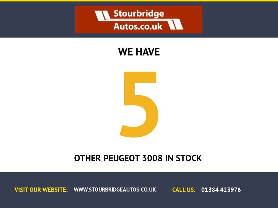 A 2013 PEUGEOT 3008 2.0 HDi Allure SUV 5dr Diesel Auto Euro 5 (163 ps) ** 3 Month Warranty ** A 2013 PEUGEOT 3008 2.0 HDi Allure SUV 5dr Diesel Auto Euro 5 (163 ps) ** 3 Month Warranty **