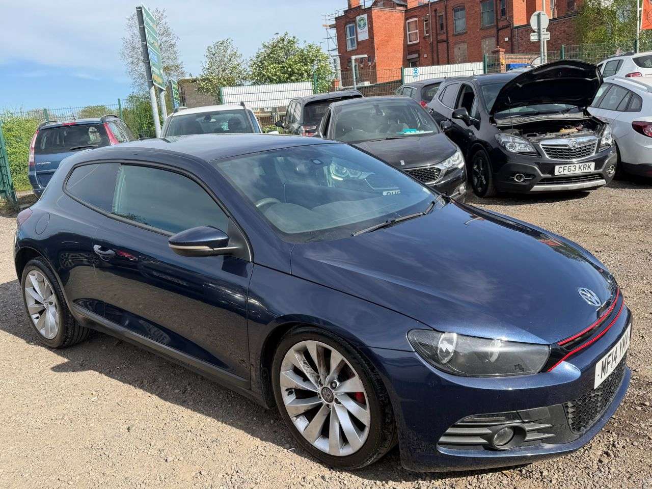 A 2014 VOLKSWAGEN SCIROCCO 2.0 TDI BlueMotion Tech GT Hatchback 3dr Diesel Manual Euro 5 (s/s) (Leathe A 2014 VOLKSWAGEN SCIROCCO 2.0 TDI BlueMotion Tech GT Hatchback 3dr Diesel Manual Euro 5 (s/s) (Leathe