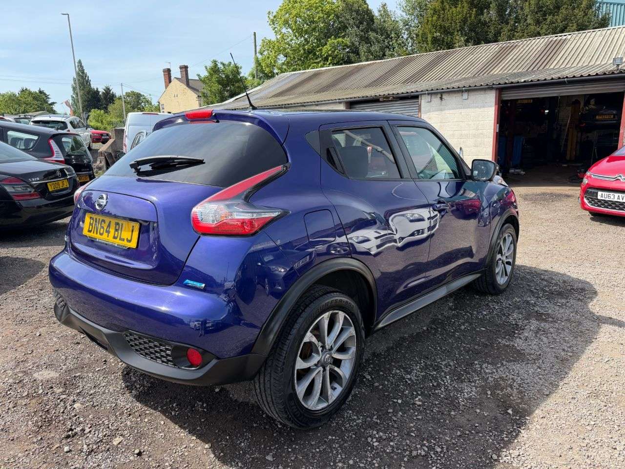 A 2014 NISSAN JUKE 1.5 dCi 8v Tekna SUV 5dr Diesel Manual Euro 5 (s/s) (110 ps) ** 3 Month War A 2014 NISSAN JUKE 1.5 dCi 8v Tekna SUV 5dr Diesel Manual Euro 5 (s/s) (110 ps) ** 3 Month War