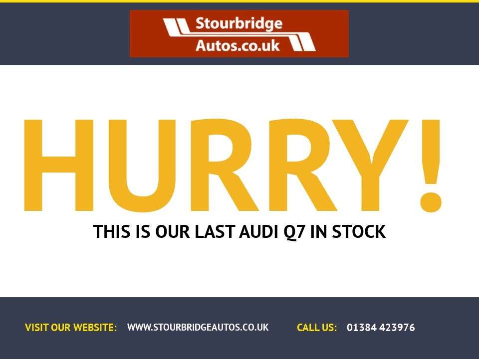 A 2016 AUDI Q7 3.0 TDI V6 S line SUV 5dr Diesel Tiptronic quattro Euro 6 (s/s) (272 ps) ** A 2016 AUDI Q7 3.0 TDI V6 S line SUV 5dr Diesel Tiptronic quattro Euro 6 (s/s) (272 ps) **