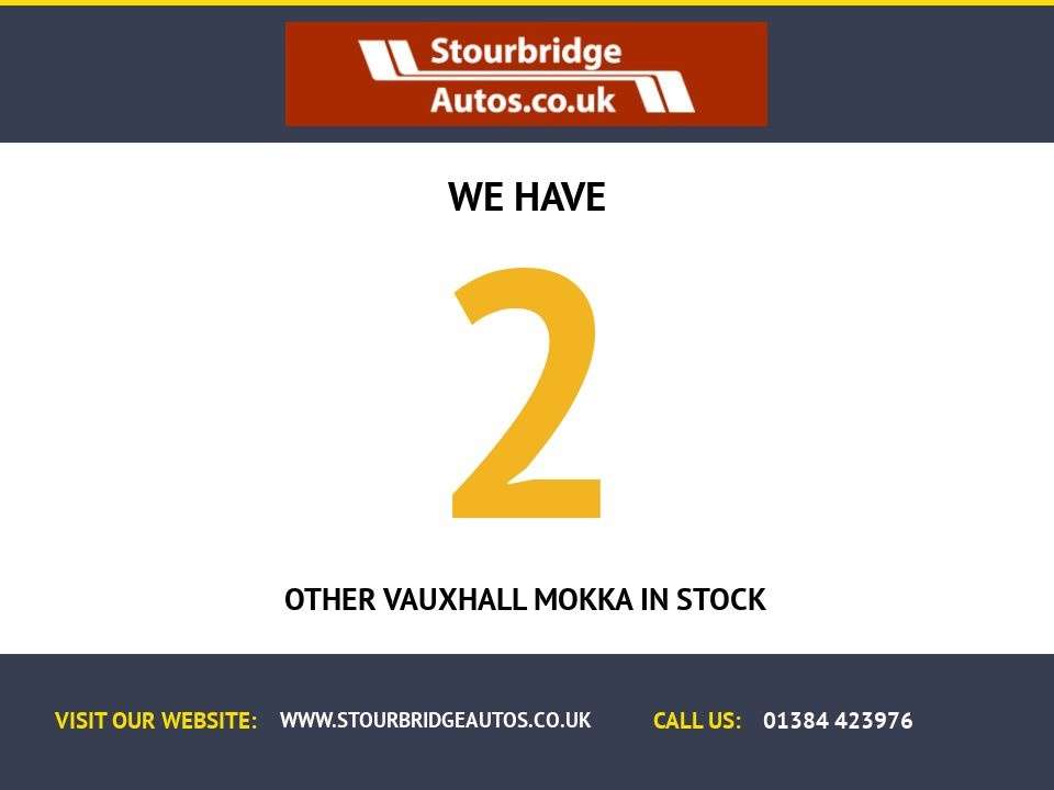 2014 VAUXHALL MOKKA 2014 VAUXHALL MOKKA