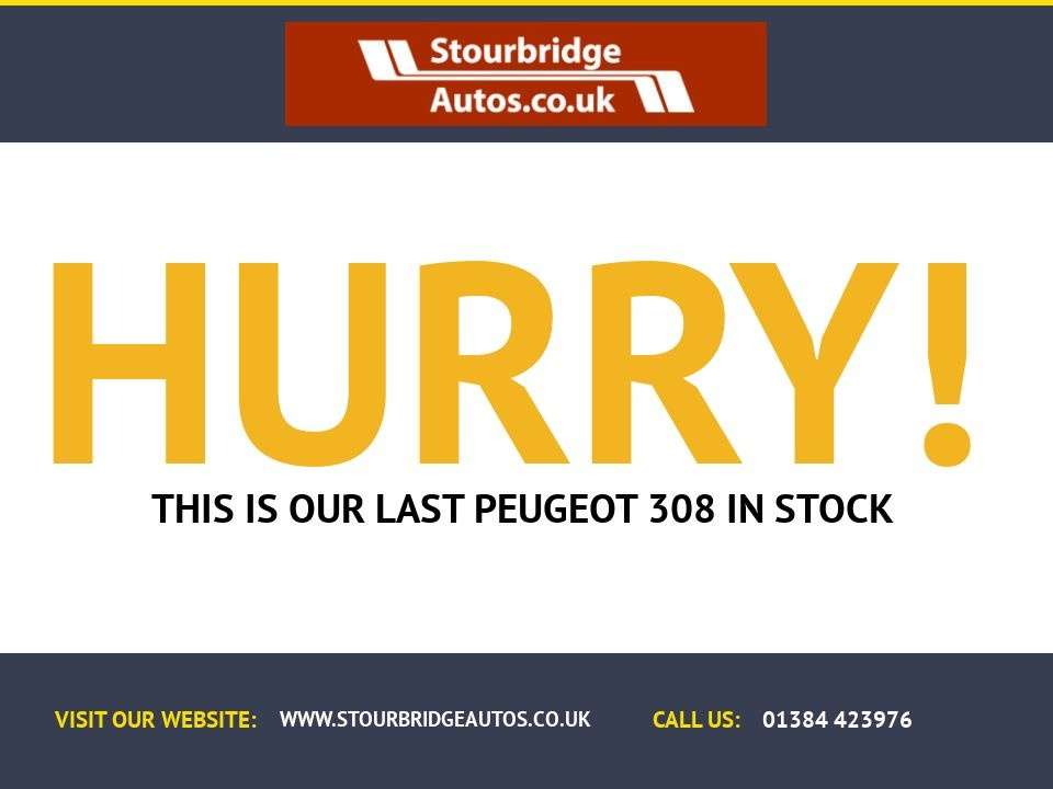 A 2015 PEUGEOT 308 1.6 HDi Active Hatchback 5dr Diesel Manual Euro 5 (s/s) (115 ps) ** 3 Month A 2015 PEUGEOT 308 1.6 HDi Active Hatchback 5dr Diesel Manual Euro 5 (s/s) (115 ps) ** 3 Month