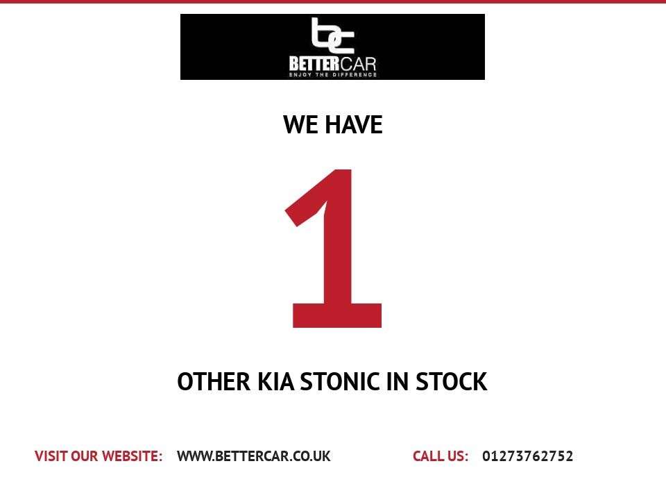 2019 KIA STONIC 2019 KIA STONIC