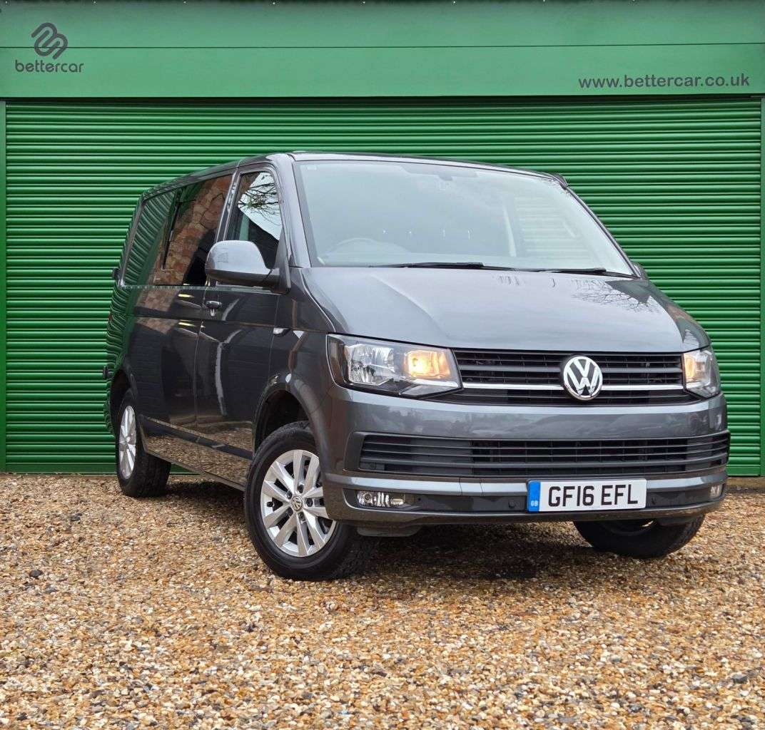 A 2016 VOLKSWAGEN TRANSPORTER 2.0 TDI T30 BlueMotion Tech Highline Panel Van 5dr Diesel DSG FWD SWB Euro A 2016 VOLKSWAGEN TRANSPORTER 2.0 TDI T30 BlueMotion Tech Highline Panel Van 5dr Diesel DSG FWD SWB Euro