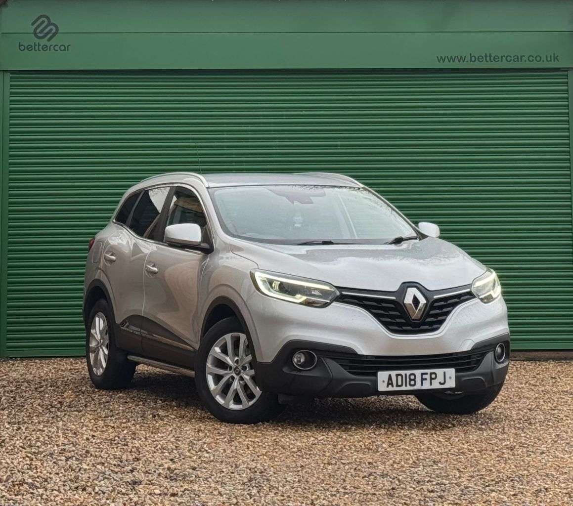 A 2018 RENAULT KADJAR 1.5 dCi Dynamique Nav SUV 5dr Diesel Manual Euro 6 (s/s) (110 ps) 12 MONTH A 2018 RENAULT KADJAR 1.5 dCi Dynamique Nav SUV 5dr Diesel Manual Euro 6 (s/s) (110 ps) 12 MONTH