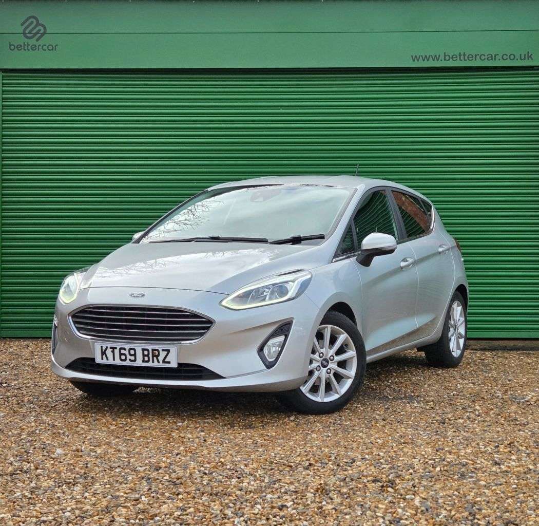A 2019 FORD FIESTA 1.0T EcoBoost GPF Titanium Hatchback 5dr Petrol Manual Euro 6 (s/s) (100 ps A 2019 FORD FIESTA 1.0T EcoBoost GPF Titanium Hatchback 5dr Petrol Manual Euro 6 (s/s) (100 ps