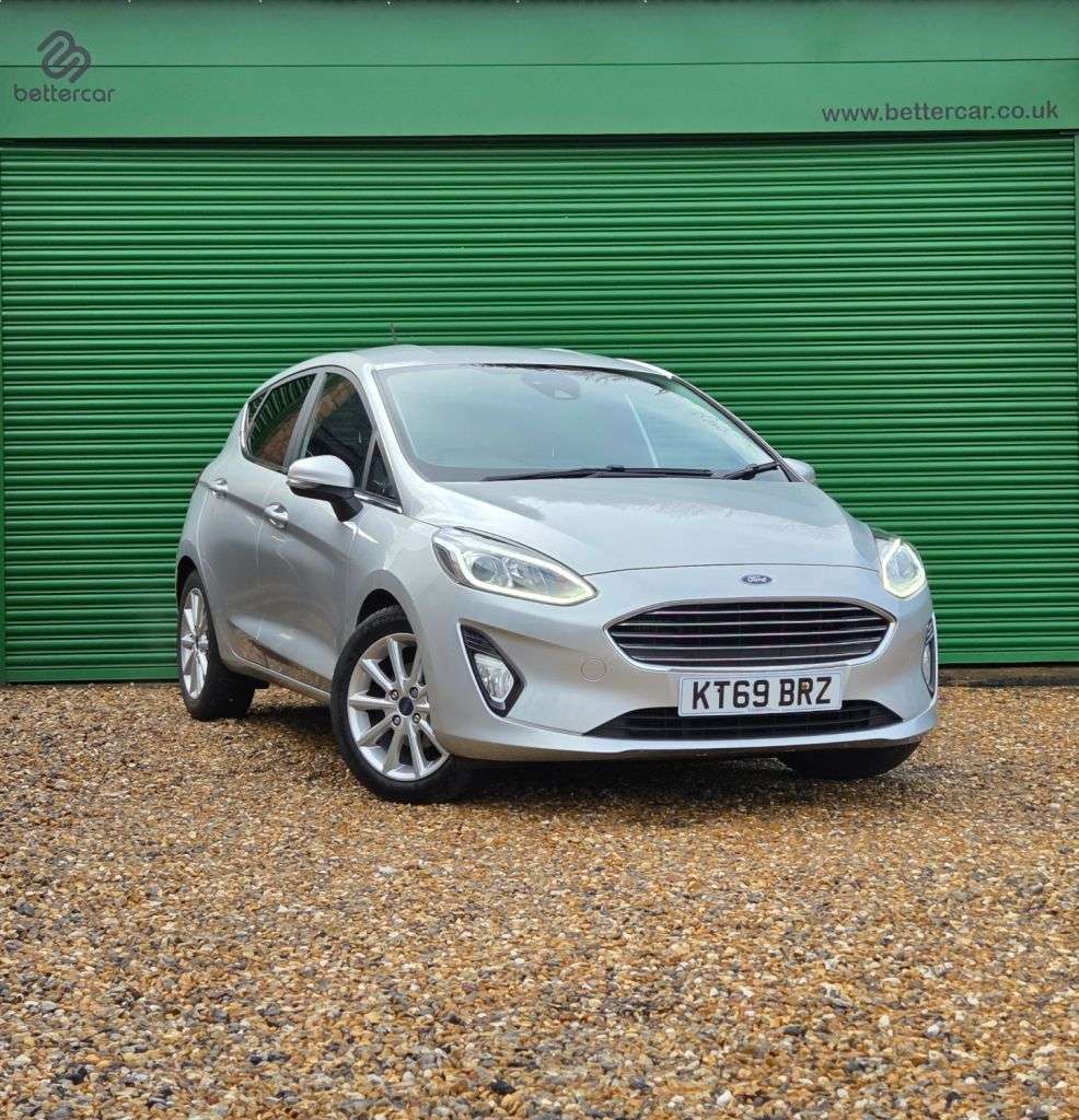 A 2019 FORD FIESTA 1.0T EcoBoost GPF Titanium Hatchback 5dr Petrol Manual Euro 6 (s/s) (100 ps A 2019 FORD FIESTA 1.0T EcoBoost GPF Titanium Hatchback 5dr Petrol Manual Euro 6 (s/s) (100 ps
