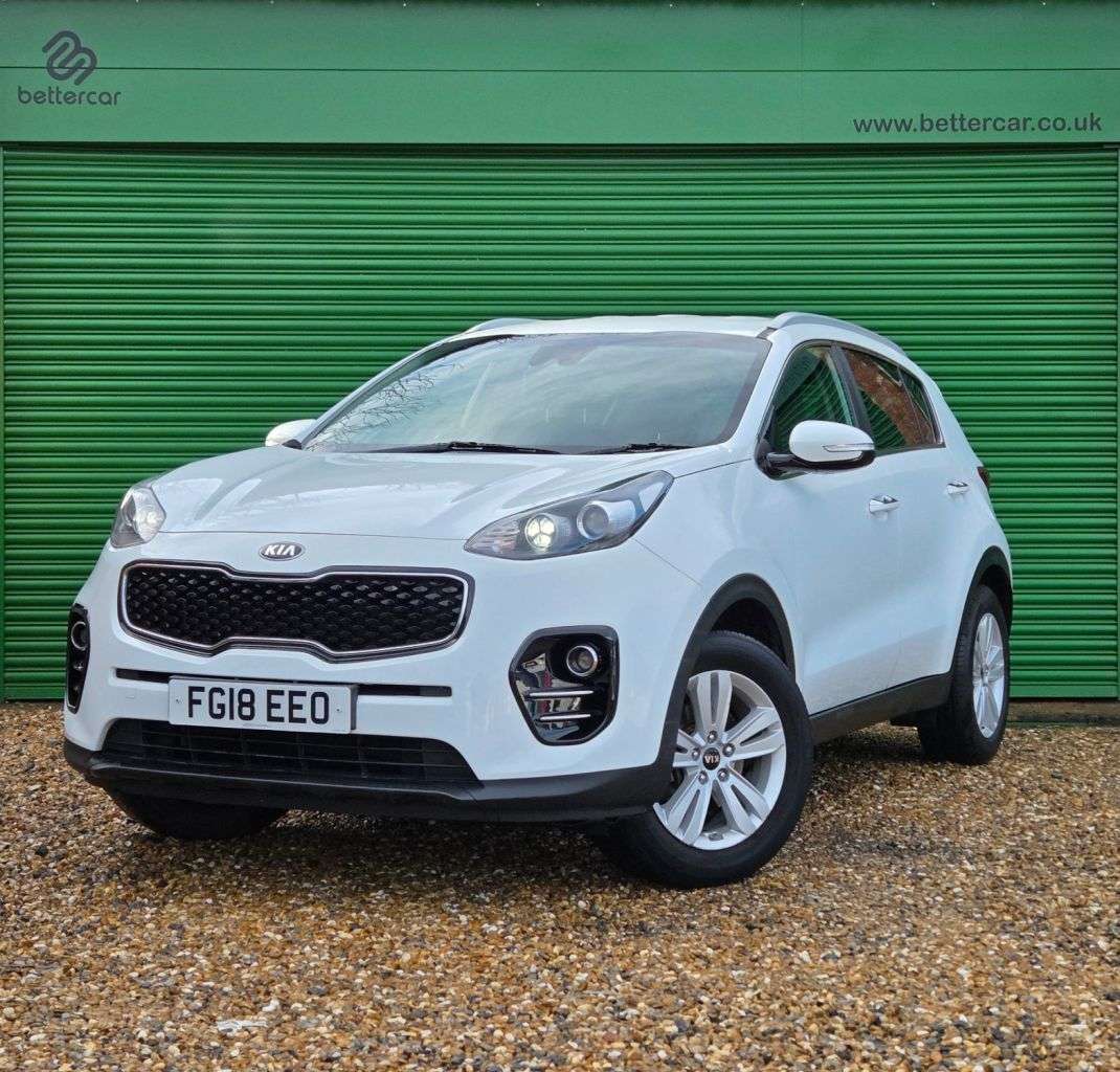 A 2018 KIA SPORTAGE 1.6 GDi 2 SUV 5dr Petrol Manual Euro 6 (s/s) (130 bhp) Great Spec & Economi A 2018 KIA SPORTAGE 1.6 GDi 2 SUV 5dr Petrol Manual Euro 6 (s/s) (130 bhp) Great Spec & Economi