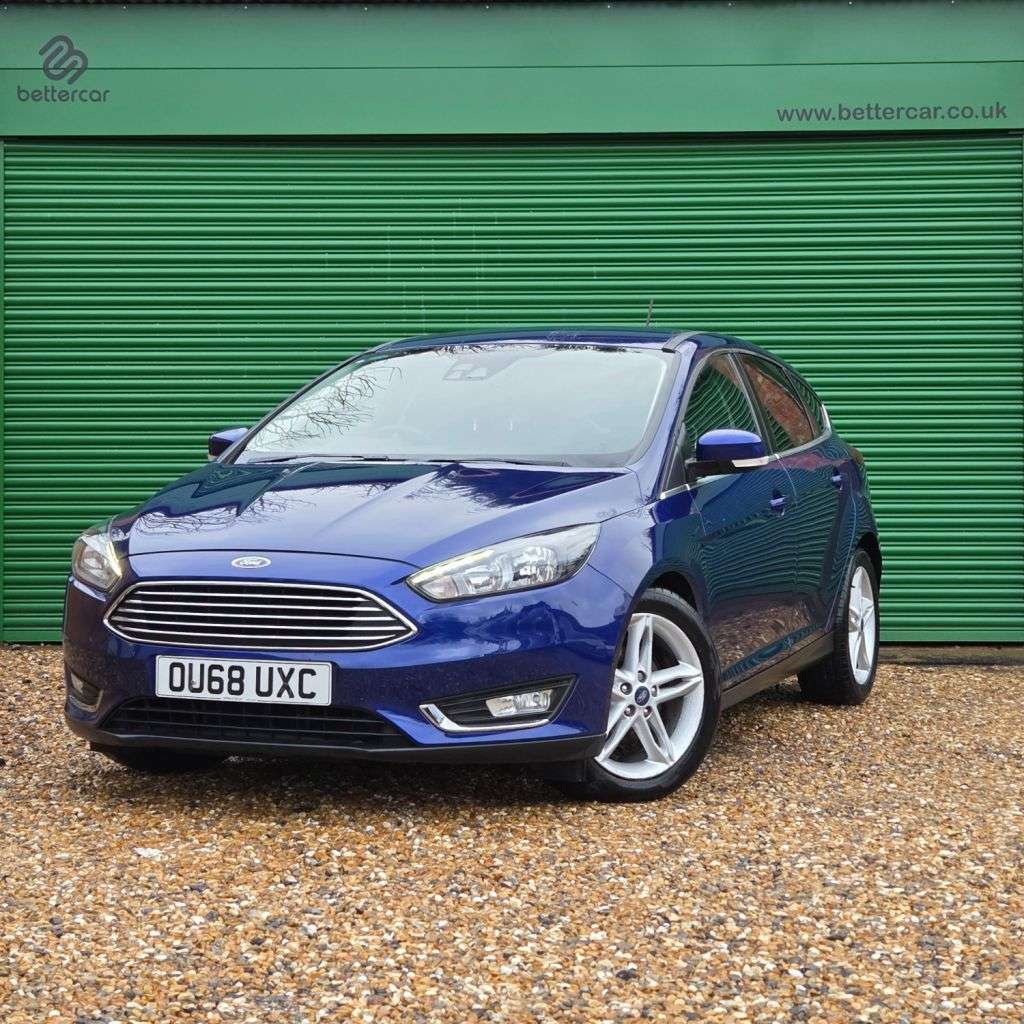 A 2018 FORD FOCUS 1.0T EcoBoost Titanium Hatchback 5dr Petrol Manual Euro 6 (s/s) (125 ps) FA A 2018 FORD FOCUS 1.0T EcoBoost Titanium Hatchback 5dr Petrol Manual Euro 6 (s/s) (125 ps) FA