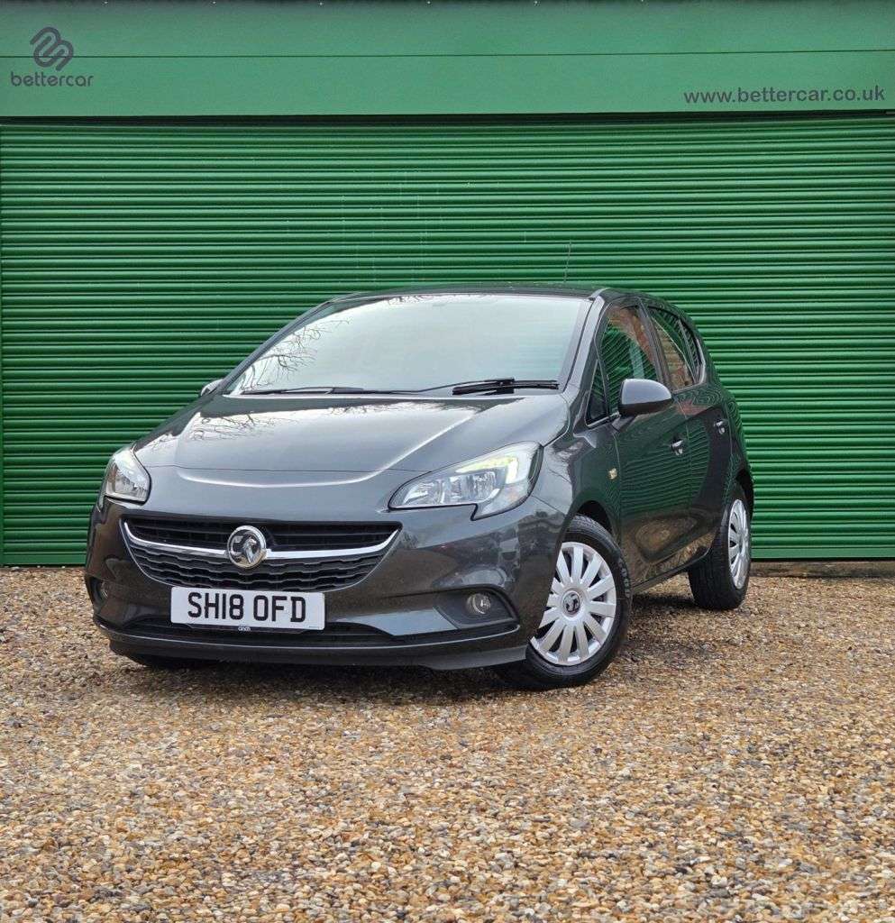 A 2018 VAUXHALL CORSA 1.4i ecoFLEX Design Hatchback 5dr Petrol Manual Euro 6 (90 ps) Low Mileage A 2018 VAUXHALL CORSA 1.4i ecoFLEX Design Hatchback 5dr Petrol Manual Euro 6 (90 ps) Low Mileage