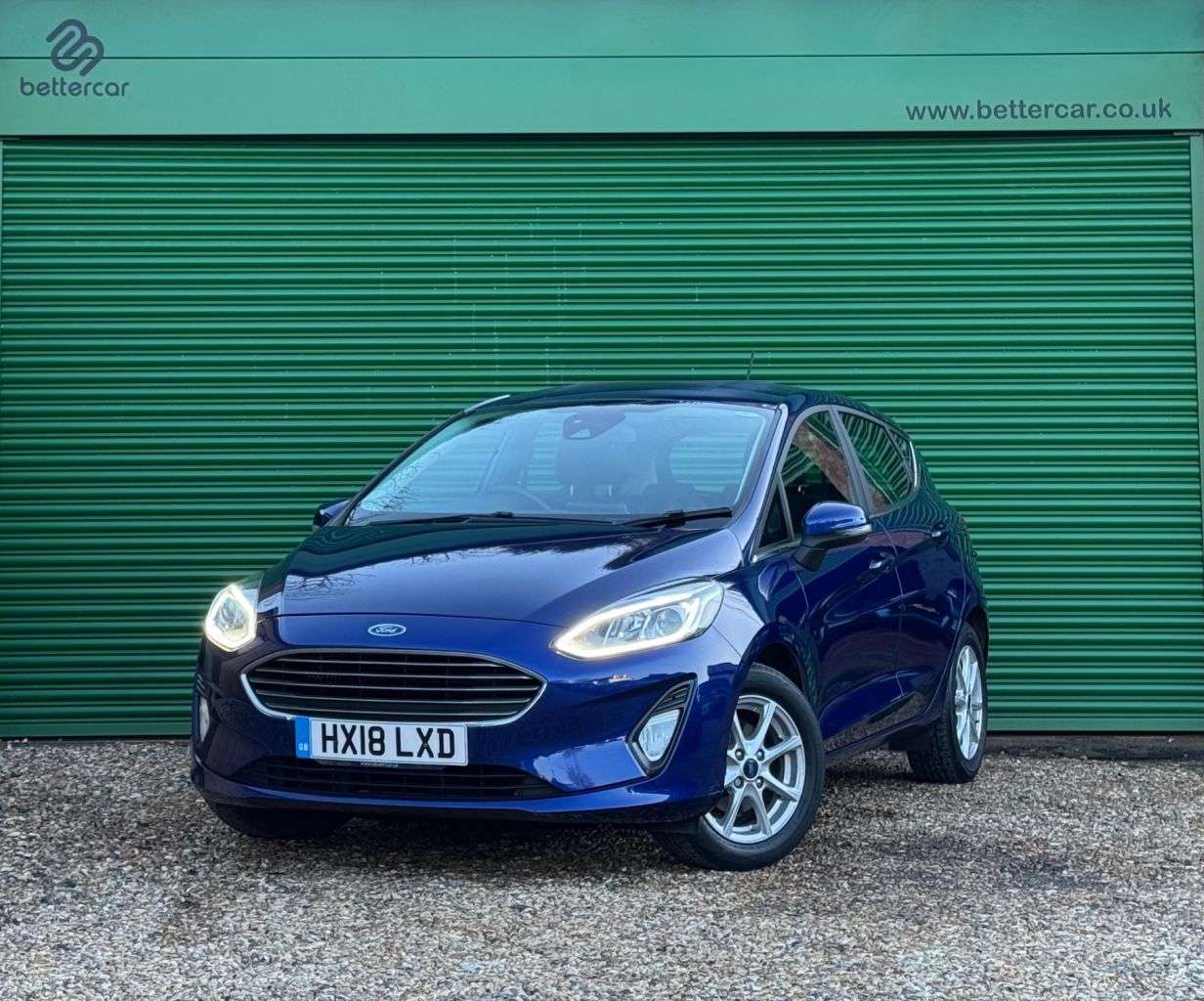 A 2018 FORD FIESTA 1.0T EcoBoost Zetec Hatchback 5dr Petrol Manual Euro 6 (s/s) (100 ps) Apple A 2018 FORD FIESTA 1.0T EcoBoost Zetec Hatchback 5dr Petrol Manual Euro 6 (s/s) (100 ps) Apple
