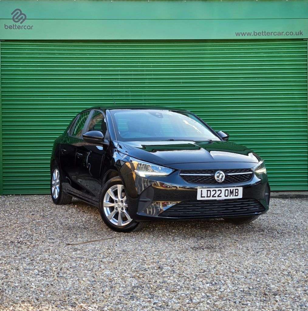 A 2022 VAUXHALL CORSA 1.2 SE Edition Hatchback 5dr Petrol Manual Euro 6 (75 ps) LANE ASSIST+APPLE A 2022 VAUXHALL CORSA 1.2 SE Edition Hatchback 5dr Petrol Manual Euro 6 (75 ps) LANE ASSIST+APPLE