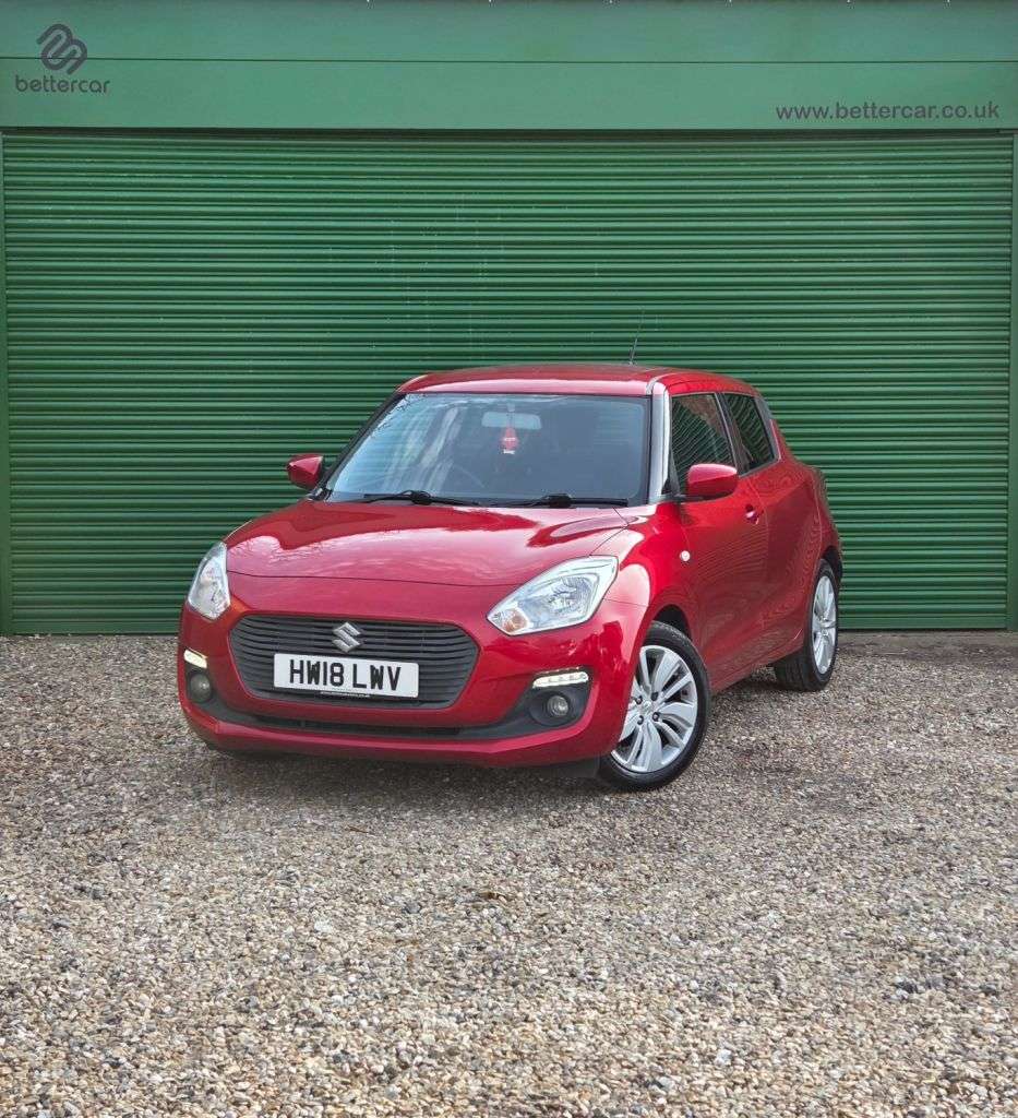 A 2018 SUZUKI SWIFT 1.0 Boosterjet SZ-T Hatchback 5dr Petrol Manual Euro 6 (111 ps) 12 MONTHS M A 2018 SUZUKI SWIFT 1.0 Boosterjet SZ-T Hatchback 5dr Petrol Manual Euro 6 (111 ps) 12 MONTHS M