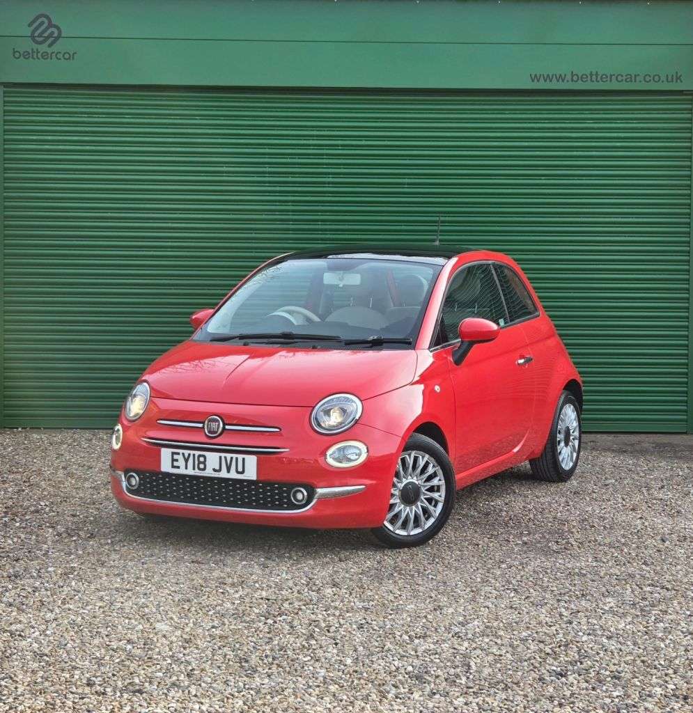 A 2018 FIAT 500 1.2 Lounge Hatchback 3dr Petrol Manual Euro 6 (s/s) (69 bhp) Over £700 in F A 2018 FIAT 500 1.2 Lounge Hatchback 3dr Petrol Manual Euro 6 (s/s) (69 bhp) Over £700 in F