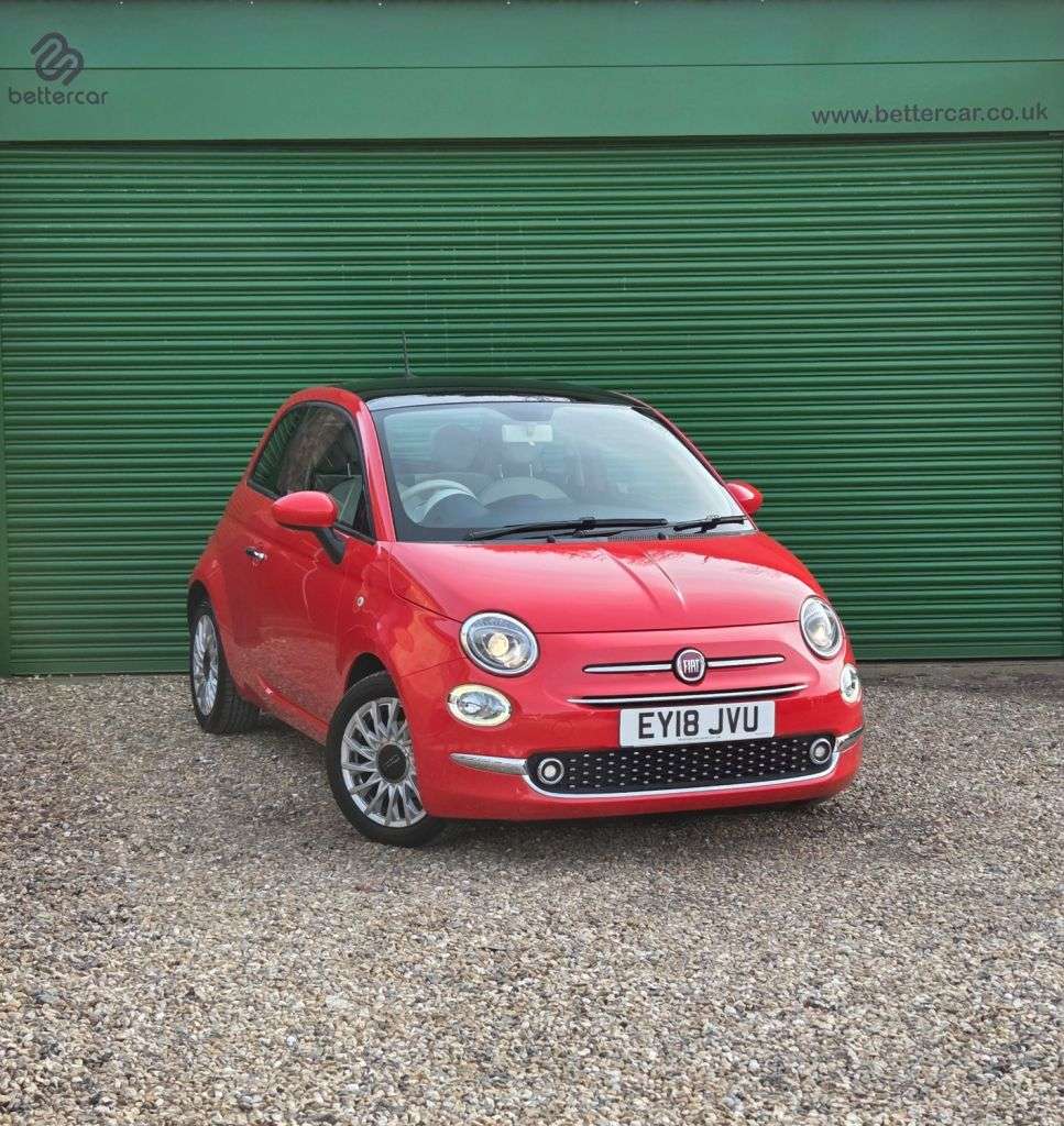 A 2018 FIAT 500 1.2 Lounge Hatchback 3dr Petrol Manual Euro 6 (s/s) (69 bhp) Over £700 in F A 2018 FIAT 500 1.2 Lounge Hatchback 3dr Petrol Manual Euro 6 (s/s) (69 bhp) Over £700 in F