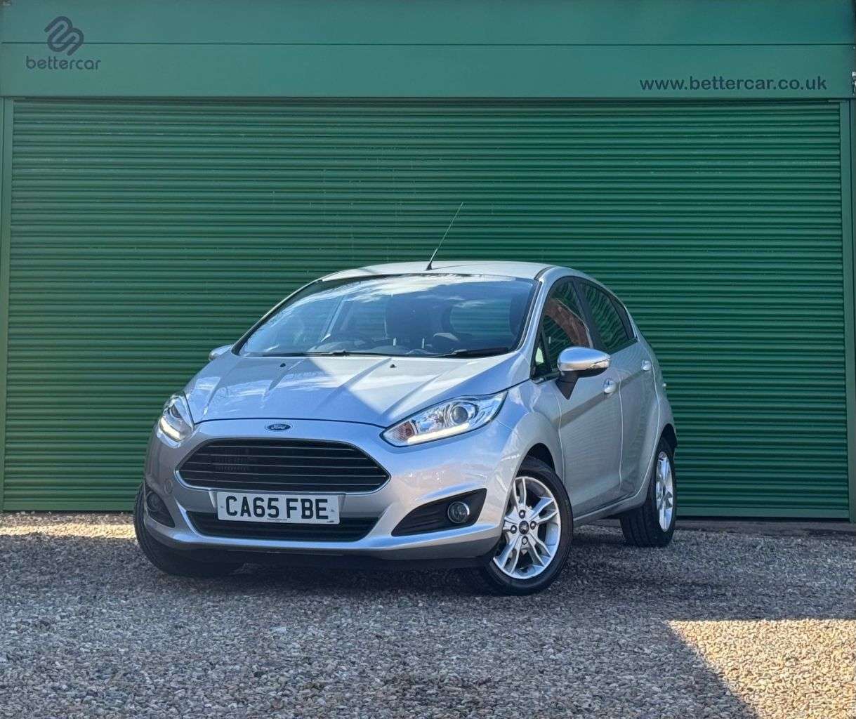 A 2015 FORD FIESTA 1.0T EcoBoost Zetec Hatchback 5dr Petrol Manual Euro 6 (s/s) (100 ps) BLUET A 2015 FORD FIESTA 1.0T EcoBoost Zetec Hatchback 5dr Petrol Manual Euro 6 (s/s) (100 ps) BLUET