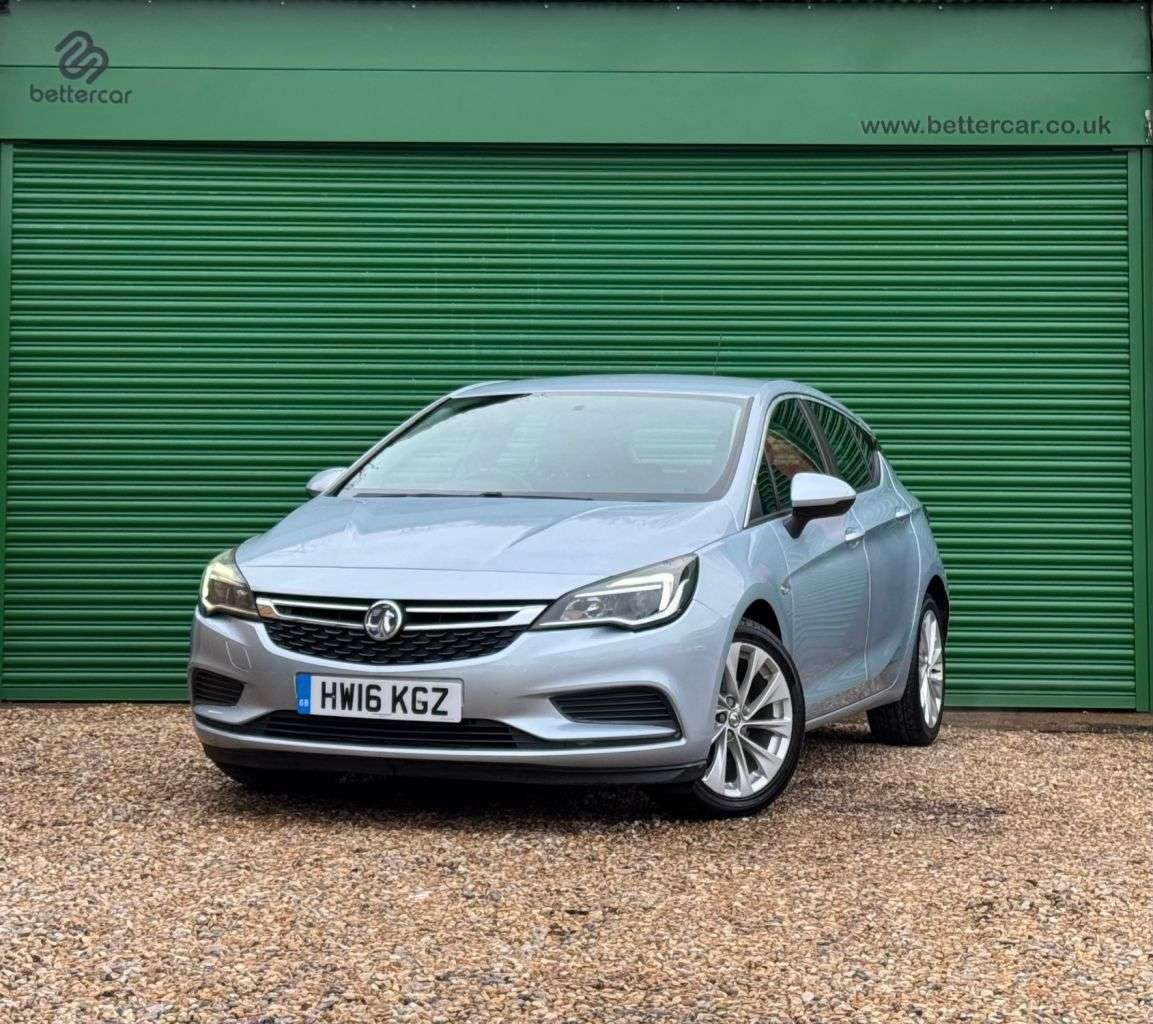 A 2016 VAUXHALL ASTRA 1.4i Turbo Energy Hatchback 5dr Petrol Manual Euro 6 (125 ps) ONE OWNER FRO A 2016 VAUXHALL ASTRA 1.4i Turbo Energy Hatchback 5dr Petrol Manual Euro 6 (125 ps) ONE OWNER FRO