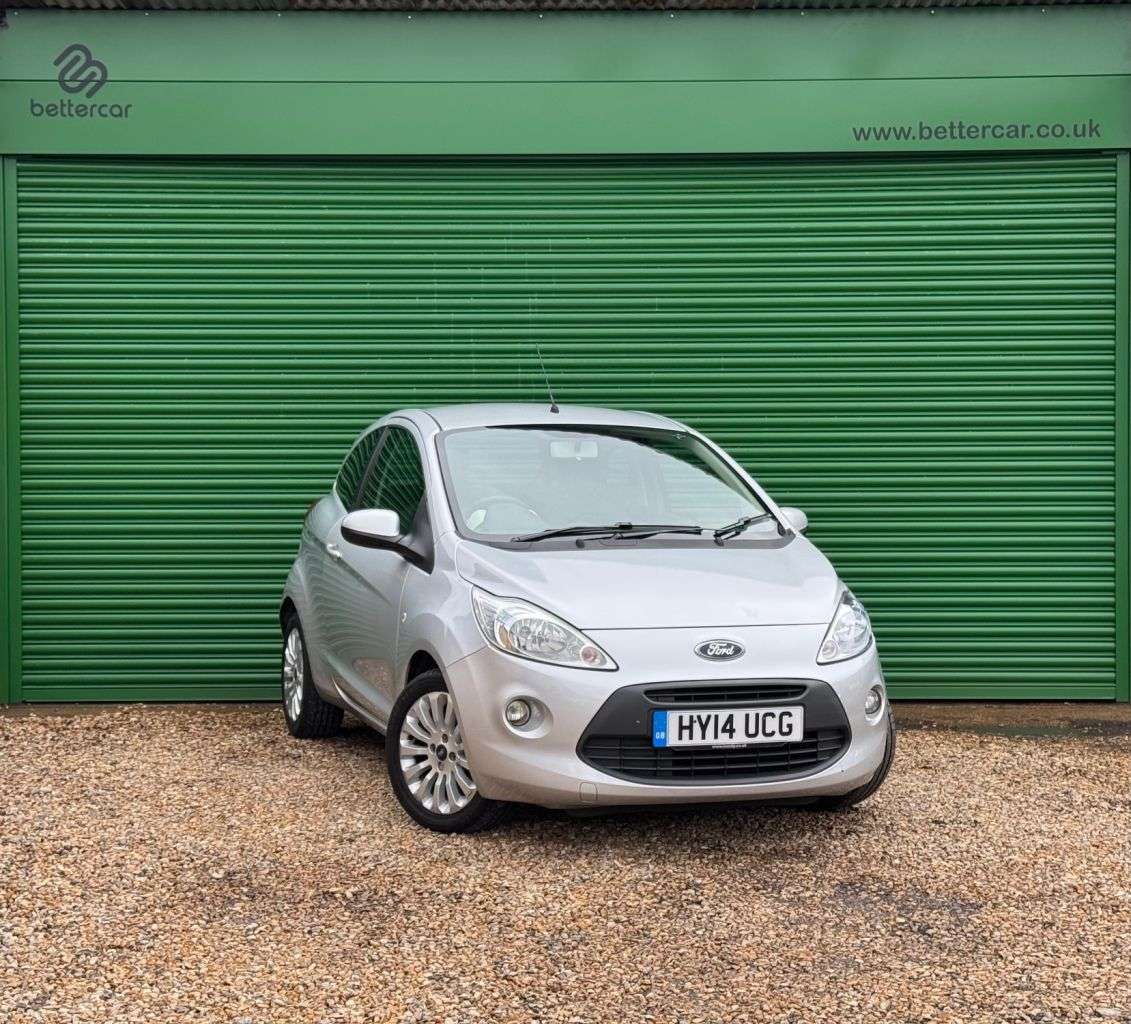 A 2014 FORD KA 1.2 Zetec Hatchback 3dr Petrol Manual Euro 6 (s/s) (69 ps) JUST SERVICED+LO A 2014 FORD KA 1.2 Zetec Hatchback 3dr Petrol Manual Euro 6 (s/s) (69 ps) JUST SERVICED+LO