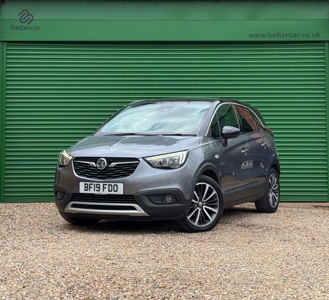 A 2019 VAUXHALL CROSSLAND X 1.2 Elite Nav SUV 5dr Petrol Manual Euro 6 (83 ps) FULL HISTORY + NEW 12 MO A 2019 VAUXHALL CROSSLAND X 1.2 Elite Nav SUV 5dr Petrol Manual Euro 6 (83 ps) FULL HISTORY + NEW 12 MO