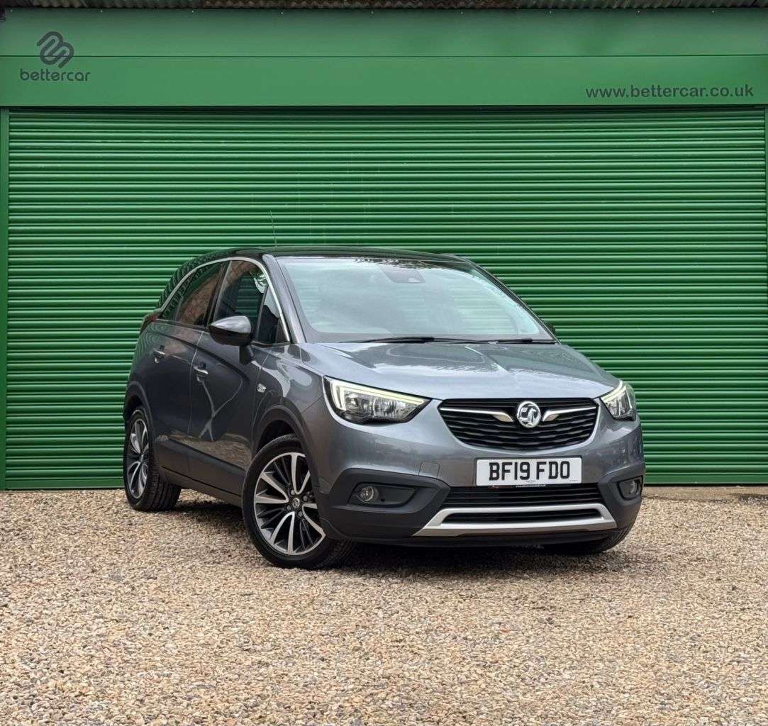 A 2019 VAUXHALL CROSSLAND X 1.2 Elite Nav SUV 5dr Petrol Manual Euro 6 (83 ps) FULL HISTORY + NEW 12 MO A 2019 VAUXHALL CROSSLAND X 1.2 Elite Nav SUV 5dr Petrol Manual Euro 6 (83 ps) FULL HISTORY + NEW 12 MO
