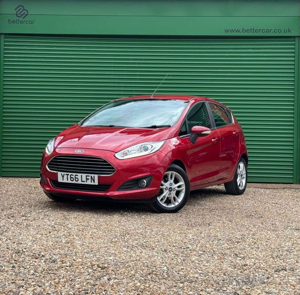 A 2016 FORD FIESTA 1.0T EcoBoost Zetec Hatchback 5dr Petrol Manual Euro 6 (s/s) (100 ps) 12 MO A 2016 FORD FIESTA 1.0T EcoBoost Zetec Hatchback 5dr Petrol Manual Euro 6 (s/s) (100 ps) 12 MO