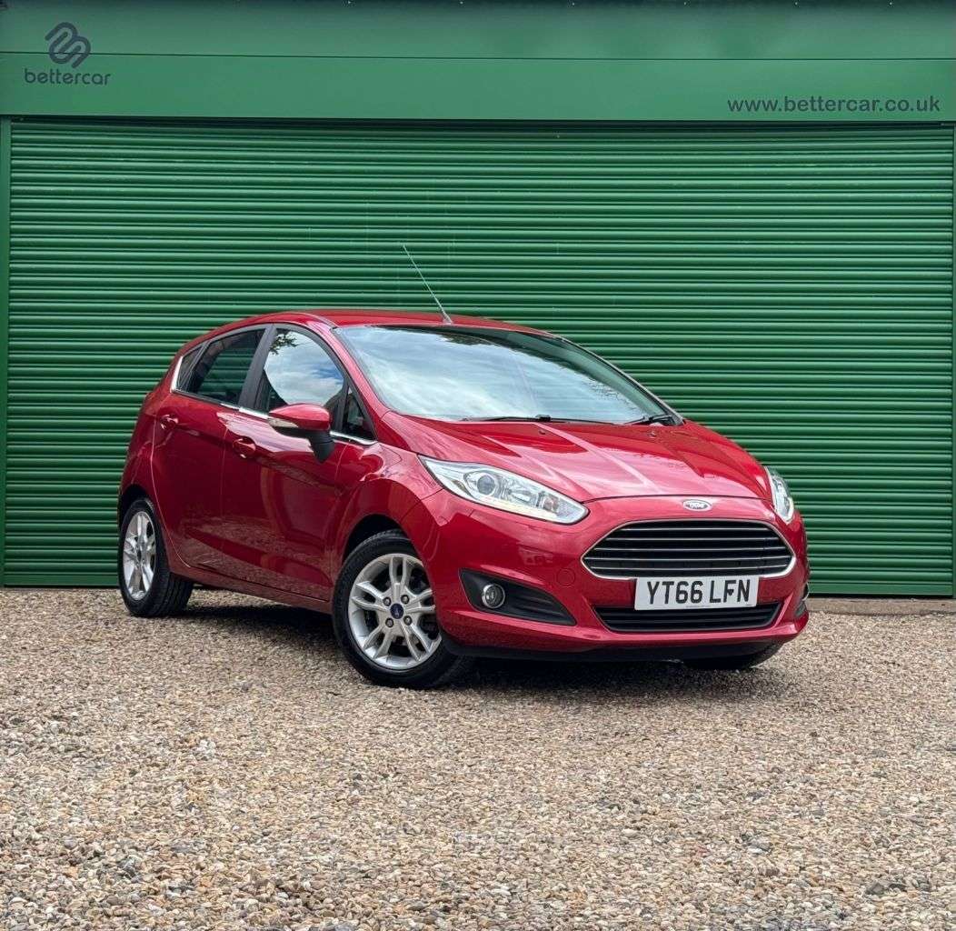 A 2016 FORD FIESTA 1.0T EcoBoost Zetec Hatchback 5dr Petrol Manual Euro 6 (s/s) (100 ps) 12 MO A 2016 FORD FIESTA 1.0T EcoBoost Zetec Hatchback 5dr Petrol Manual Euro 6 (s/s) (100 ps) 12 MO
