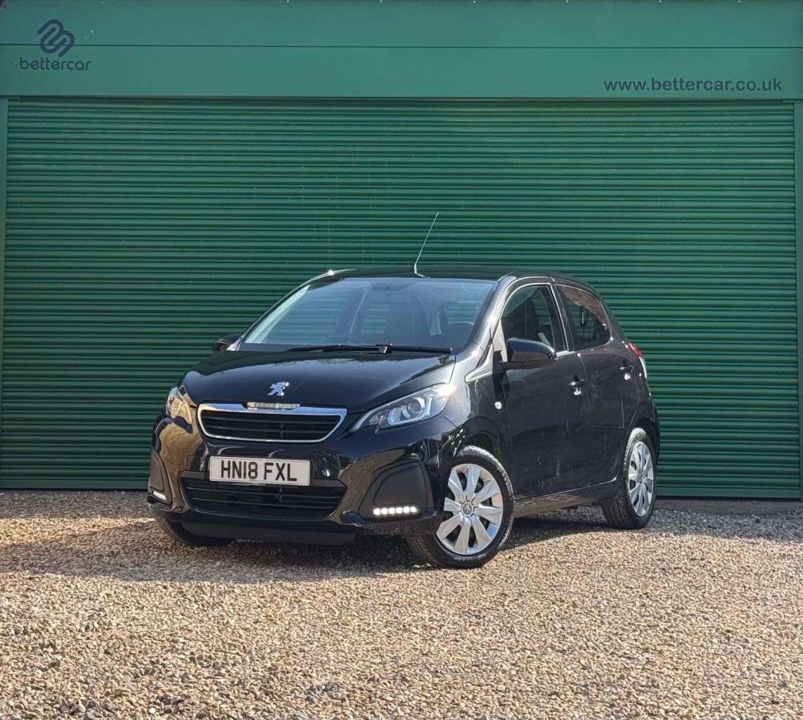 A 2018 PEUGEOT 108 1.0 Active Hatchback 5dr Petrol Manual Euro 6 (68 ps) Low Mileage in Desira A 2018 PEUGEOT 108 1.0 Active Hatchback 5dr Petrol Manual Euro 6 (68 ps) Low Mileage in Desira