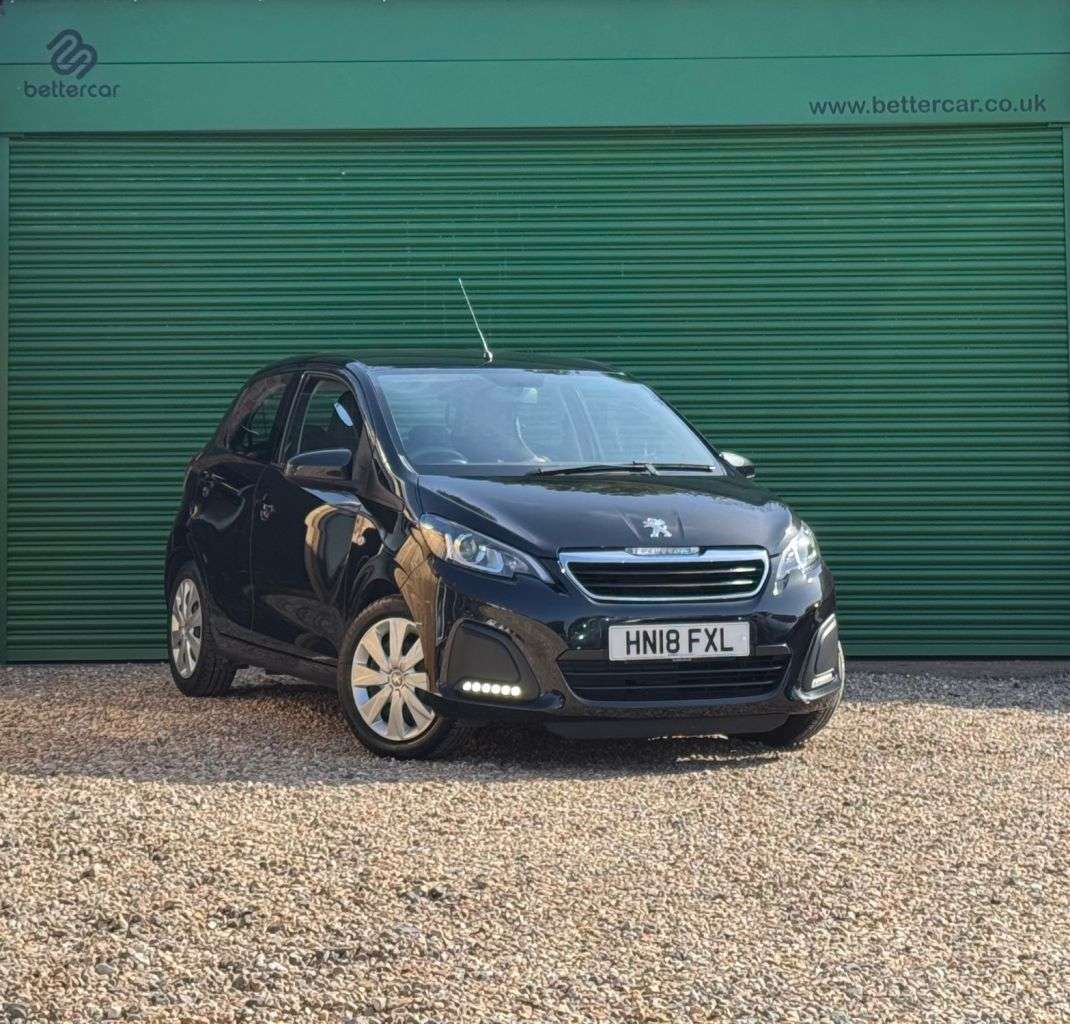 A 2018 PEUGEOT 108 1.0 Active Hatchback 5dr Petrol Manual Euro 6 (68 ps) Low Mileage in Desira A 2018 PEUGEOT 108 1.0 Active Hatchback 5dr Petrol Manual Euro 6 (68 ps) Low Mileage in Desira