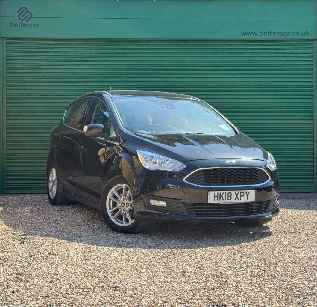 A 2018 FORD C-MAX 1.0T EcoBoost GPF Zetec MPV 5dr Petrol Manual Euro 6 (s/s) (100 ps) NEW MOT A 2018 FORD C-MAX 1.0T EcoBoost GPF Zetec MPV 5dr Petrol Manual Euro 6 (s/s) (100 ps) NEW MOT