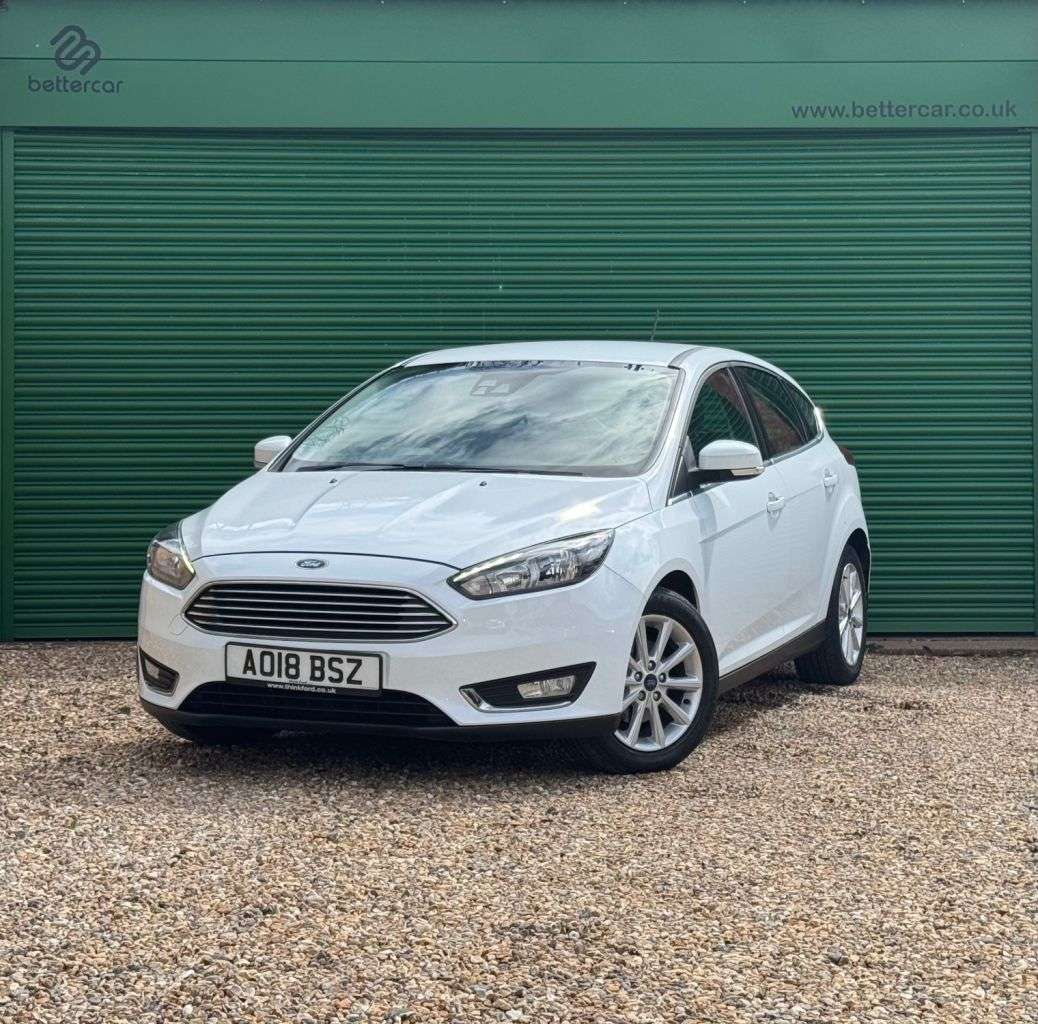 A 2018 FORD FOCUS 1.0T EcoBoost Titanium Hatchback 5dr Petrol Manual Euro 6 (s/s) (100 ps) AU A 2018 FORD FOCUS 1.0T EcoBoost Titanium Hatchback 5dr Petrol Manual Euro 6 (s/s) (100 ps) AU