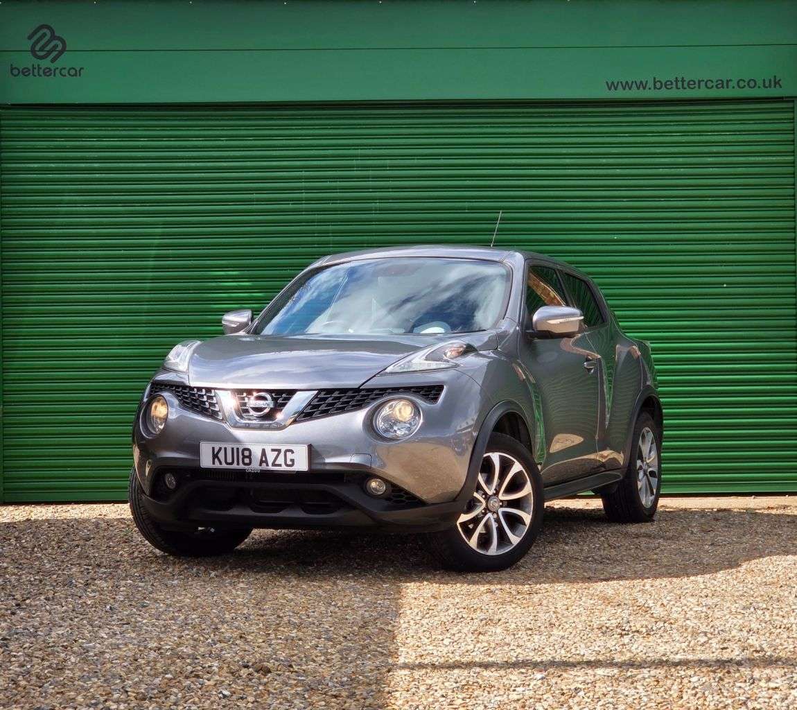 A 2018 NISSAN JUKE 1.2 DIG-T Tekna SUV 5dr Petrol Manual Euro 6 (s/s) (115 ps) Full Leather In A 2018 NISSAN JUKE 1.2 DIG-T Tekna SUV 5dr Petrol Manual Euro 6 (s/s) (115 ps) Full Leather In