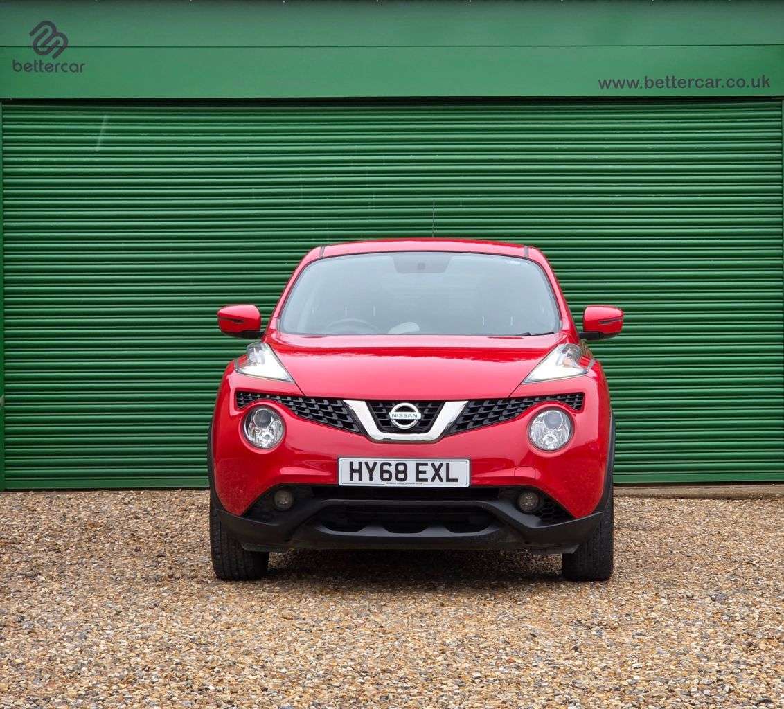 A 2018 NISSAN JUKE 1.6 Acenta SUV 5dr Petrol Manual Euro 6 (112 ps) Fantastic value A 2018 NISSAN JUKE 1.6 Acenta SUV 5dr Petrol Manual Euro 6 (112 ps) Fantastic value