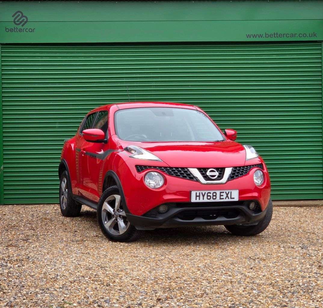 A 2018 NISSAN JUKE 1.6 Acenta SUV 5dr Petrol Manual Euro 6 (112 ps) Fantastic value A 2018 NISSAN JUKE 1.6 Acenta SUV 5dr Petrol Manual Euro 6 (112 ps) Fantastic value
