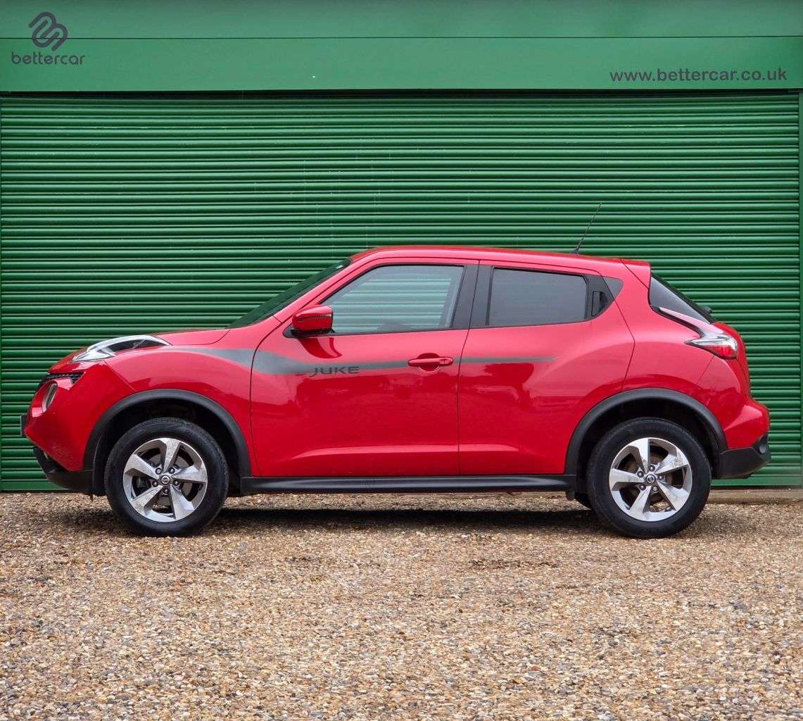 A 2018 NISSAN JUKE 1.6 Acenta SUV 5dr Petrol Manual Euro 6 (112 ps) Fantastic value A 2018 NISSAN JUKE 1.6 Acenta SUV 5dr Petrol Manual Euro 6 (112 ps) Fantastic value