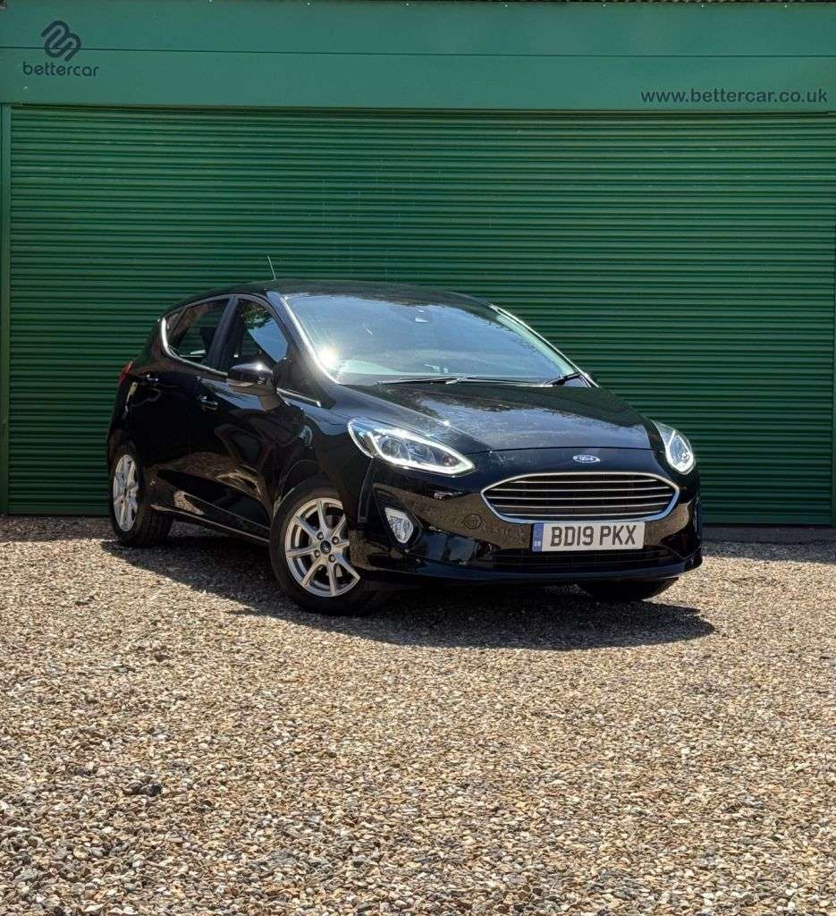 A 2019 FORD FIESTA 1.1 Ti-VCT Zetec Hatchback 5dr Petrol Manual Euro 6 (s/s) (85 ps) Apple Car A 2019 FORD FIESTA 1.1 Ti-VCT Zetec Hatchback 5dr Petrol Manual Euro 6 (s/s) (85 ps) Apple Car