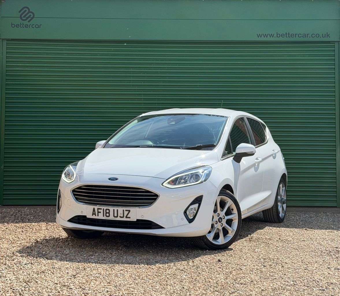 A 2018 FORD FIESTA 1.0T EcoBoost Titanium Hatchback 5dr Petrol Manual Euro 6 (s/s) (100 ps) NE A 2018 FORD FIESTA 1.0T EcoBoost Titanium Hatchback 5dr Petrol Manual Euro 6 (s/s) (100 ps) NE