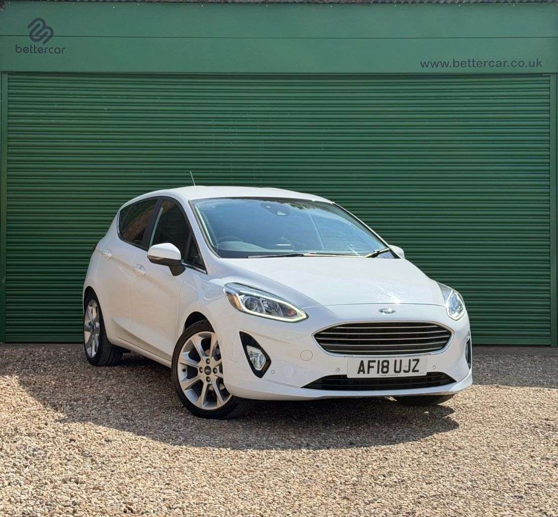 A 2018 FORD FIESTA 1.0T EcoBoost Titanium Hatchback 5dr Petrol Manual Euro 6 (s/s) (100 ps) NE A 2018 FORD FIESTA 1.0T EcoBoost Titanium Hatchback 5dr Petrol Manual Euro 6 (s/s) (100 ps) NE