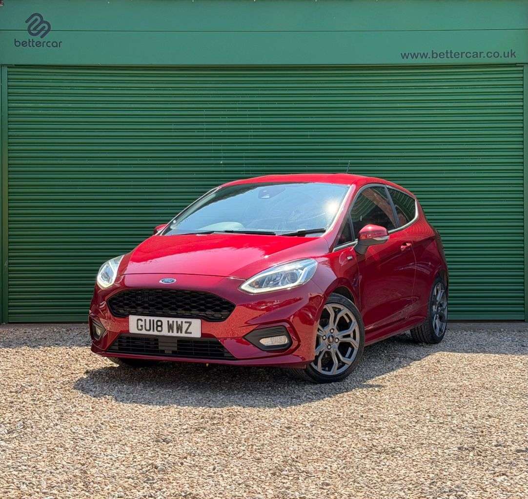 A 2018 FORD FIESTA 1.0T EcoBoost ST-Line Hatchback 3dr Petrol Manual Euro 6 (s/s) (100 ps) Stu A 2018 FORD FIESTA 1.0T EcoBoost ST-Line Hatchback 3dr Petrol Manual Euro 6 (s/s) (100 ps) Stu