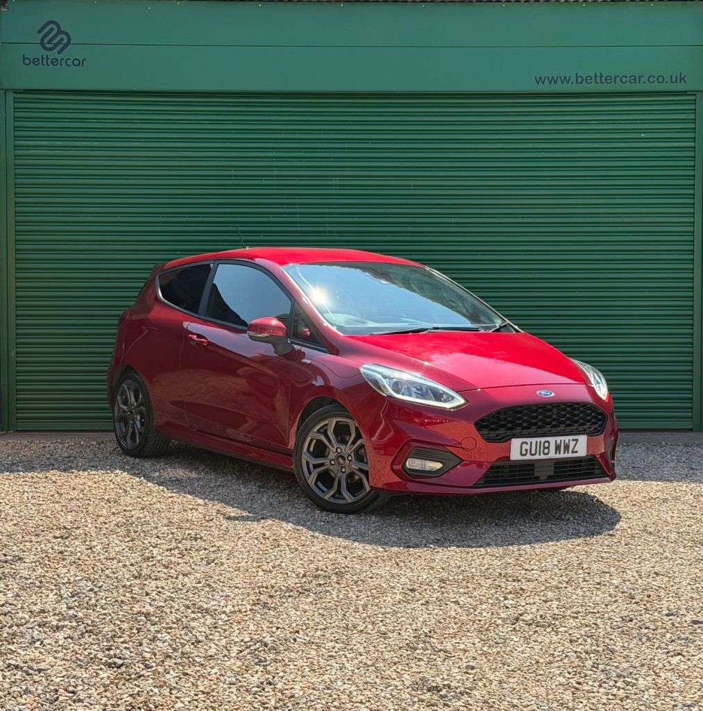 A 2018 FORD FIESTA 1.0T EcoBoost ST-Line Hatchback 3dr Petrol Manual Euro 6 (s/s) (100 ps) Stu A 2018 FORD FIESTA 1.0T EcoBoost ST-Line Hatchback 3dr Petrol Manual Euro 6 (s/s) (100 ps) Stu