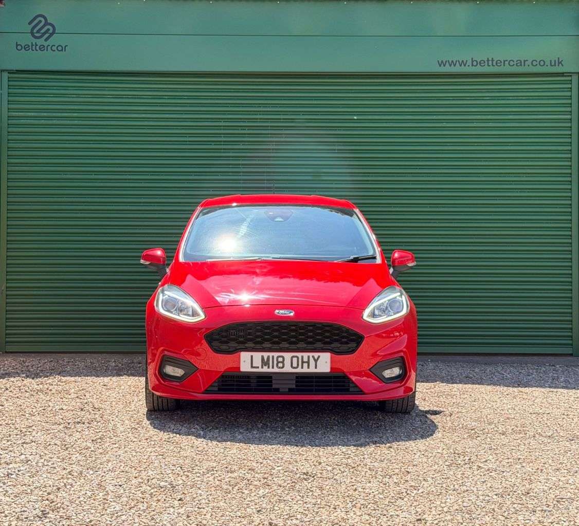A 2018 FORD FIESTA 1.0T EcoBoost ST-Line Hatchback 5dr Petrol Manual Euro 6 (s/s) (100 ps) SAT A 2018 FORD FIESTA 1.0T EcoBoost ST-Line Hatchback 5dr Petrol Manual Euro 6 (s/s) (100 ps) SAT